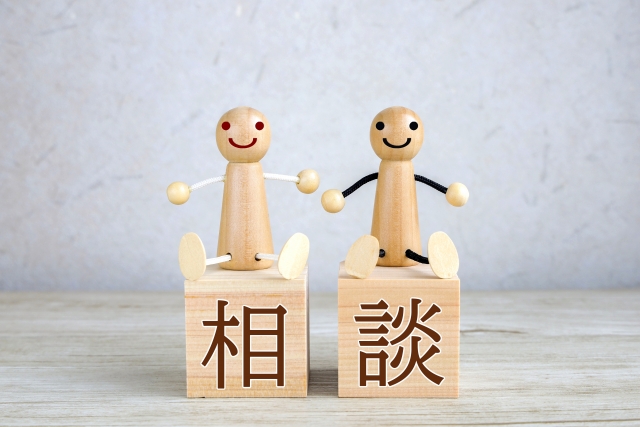 相談　木のかわいい置きもの　こども